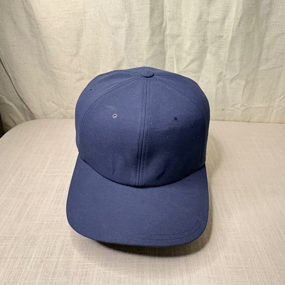 Lululemon On the Fly Ball Cap Navy Blue Adjustable Athletic Hat LM9A67S